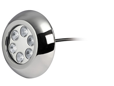 Luce subacquea per carena/specchio di poppa/plancetta con viti