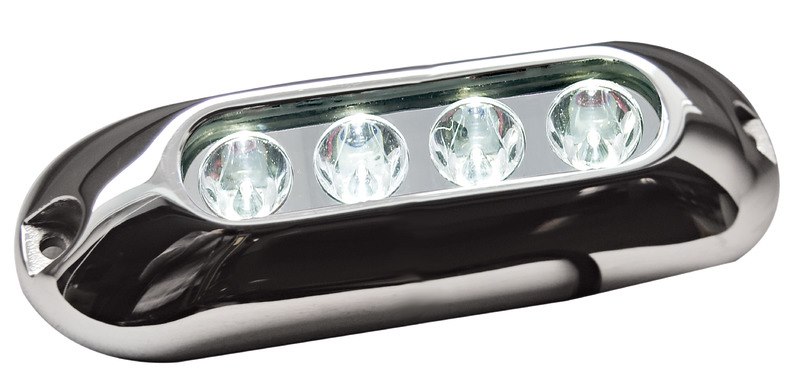 Luce subaquea LED per plancette, specchi di poppa, carene e pozzetti