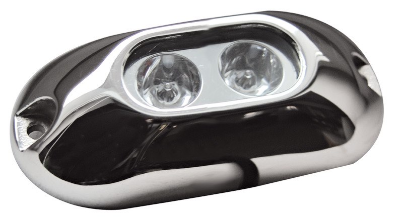 Luce subaquea LED per plancette, specchi di poppa, carene e pozzetti