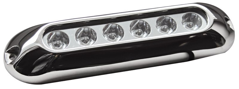 Luce subaquea LED per plancette, specchi di poppa, carene e pozzetti