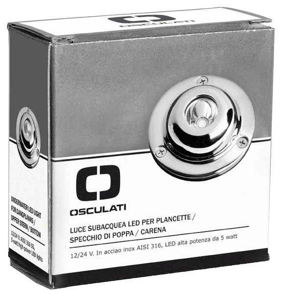 Luce subacquea LED per plancette/specchio di poppa/carena