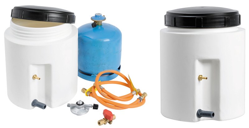 Contenitore stagno per bombole gas 