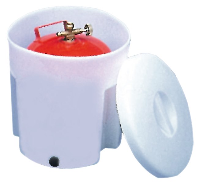 Contenitore per bombole gas 