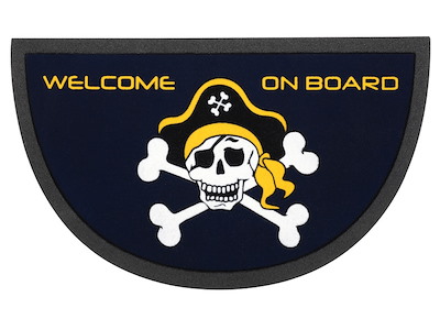 Zerbino mezzaluna antisdrucciolo Format 40x68 cm