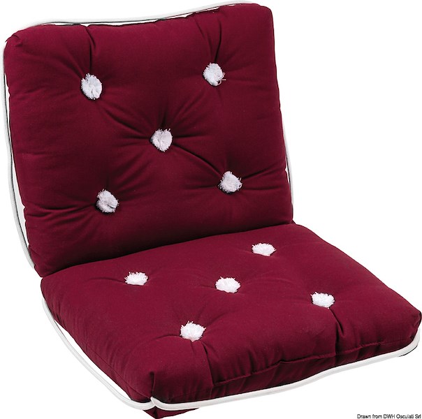 Cuscino in cotone idrorepellente e resistente ai raggi UV