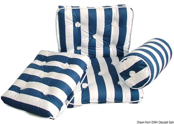 Cuscino in cotone idrorepellente e resistente ai raggi UV