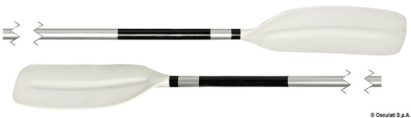 Pagaia professionale doppia 210 cm 
