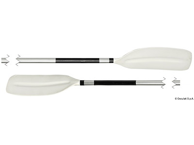Pagaia professionale doppia 210 cm 