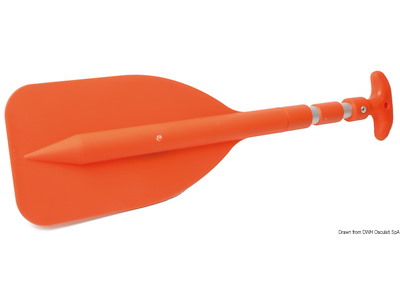 Pagaia tritelescopica di emergenza 