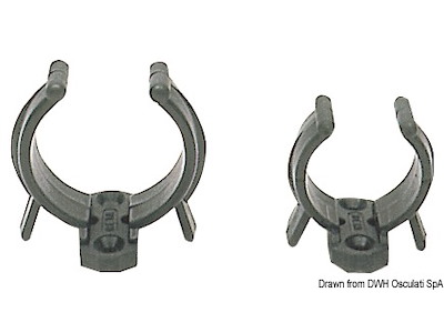 Clip fermatubi in nylon