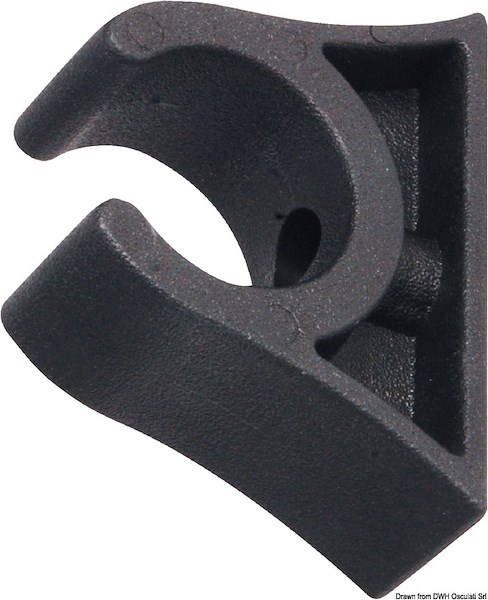 Clip per bloccaggio tubi, remi, bracci tendalini, ganci accosto, canne da pesca ecc