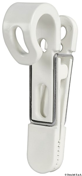 Clip fissaggio scatto 22/28 mm 