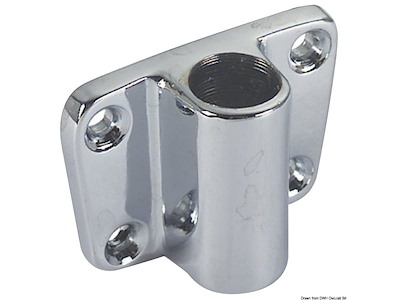 Boccola laterale per scalmi in ottone cromato