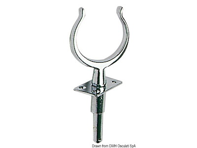 Scalmo in ottone cromato