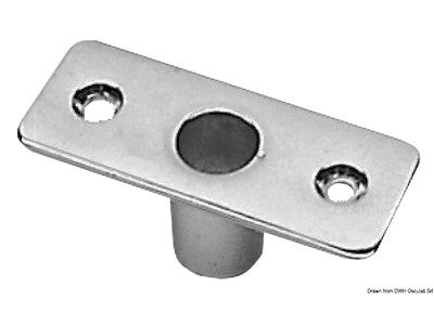 Boccola per scalmi in ottone cromato