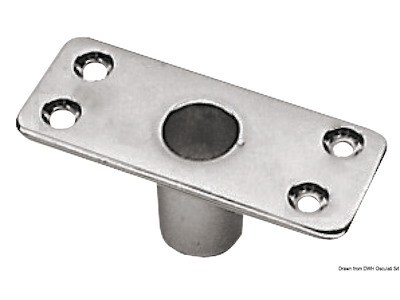 Boccola per scalmi in ottone cromato