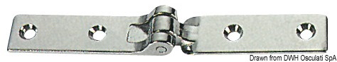 Cerniera x scaletta 145x20x15 