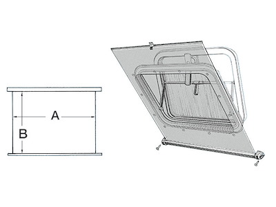 Tendina da notte oscurante Climavision Mare