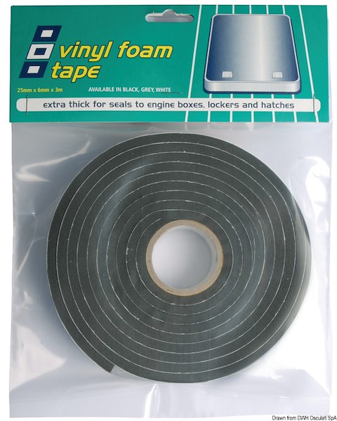 Nastro autoadesivo PSP MARINE TAPES per guarnizioni di oblò, passauomo, finestrini ecc