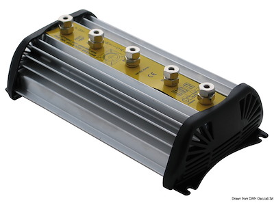 Ripartitori di carica a bassissima caduta di tensione (diodi) ed isolatori automatici di batteria