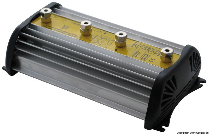 Ripartitori di carica a bassissima caduta di tensione (diodi) ed isolatori automatici di batteria