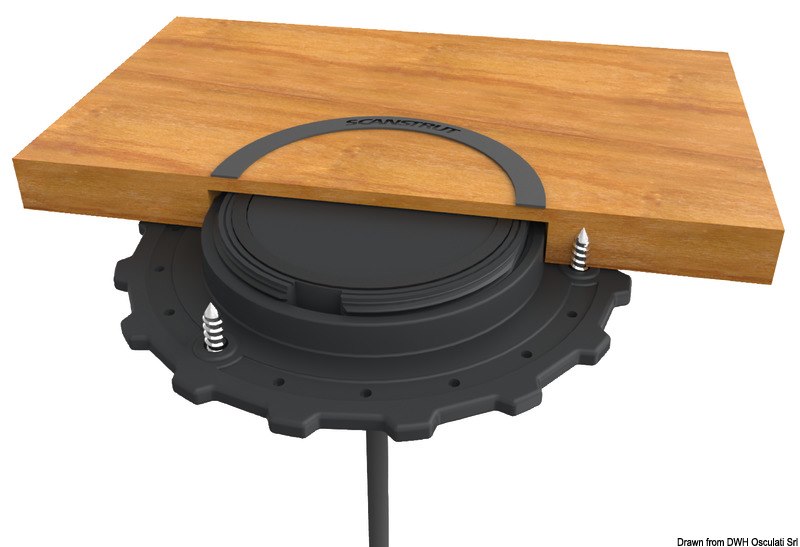 Caricabatterie wireless stagno ROKK 10 W