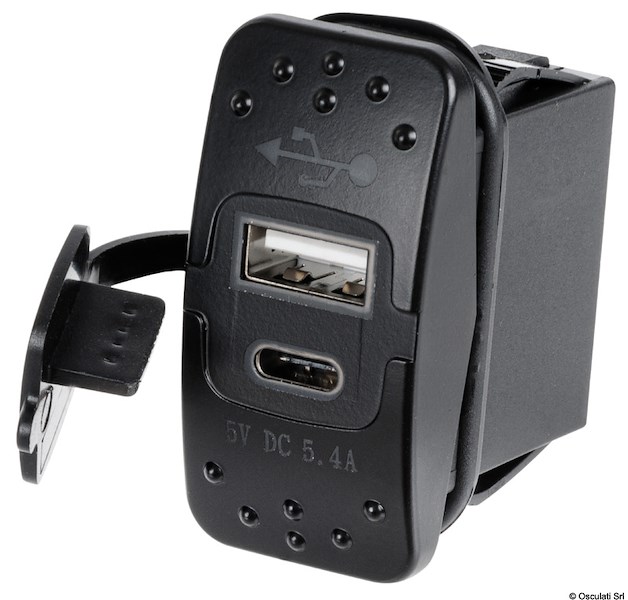 Presa di corrente con doppio USB