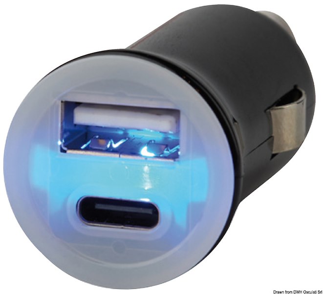 Prese USB 12/24V