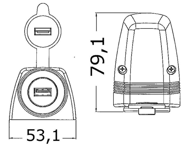 Presa accendisigari e/o USB