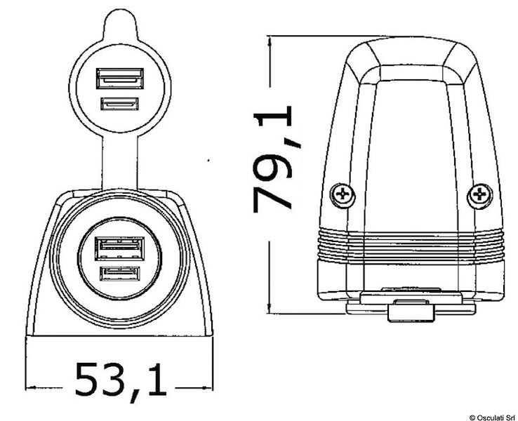 Presa accendisigari e/o USB