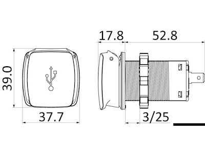 Presa stagna SCANSTRUT Flip Pro
