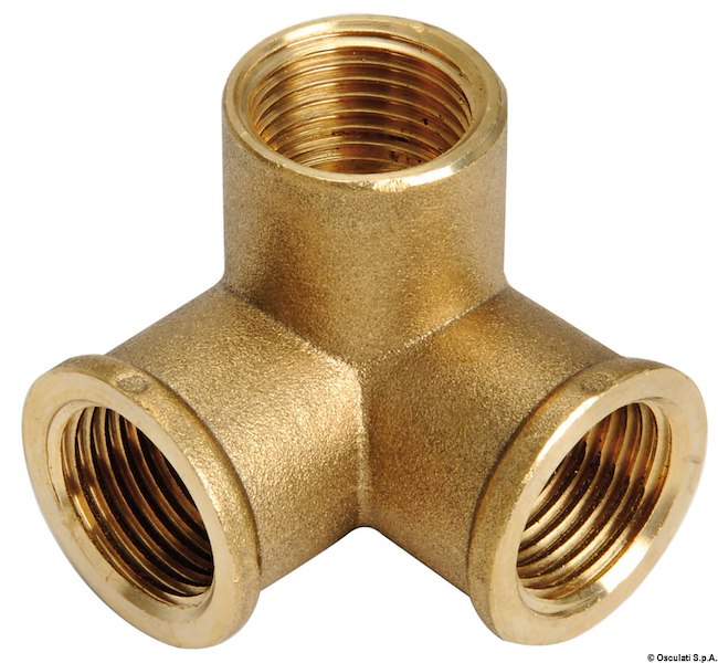 Raccordo ottone 3 vie