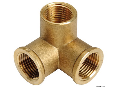 Raccordo ottone 3 vie