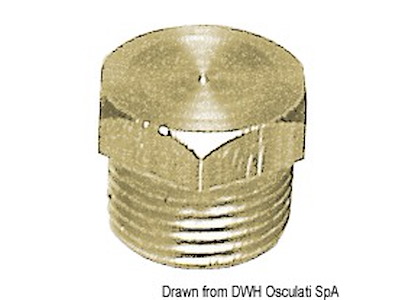 Tappo di chiusura filetto maschio