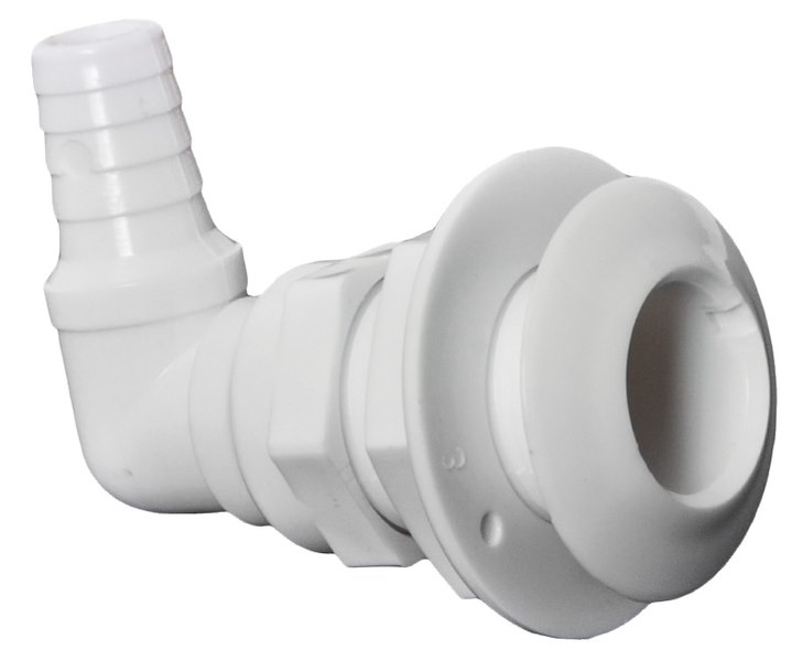 Scarico a mare a 90°