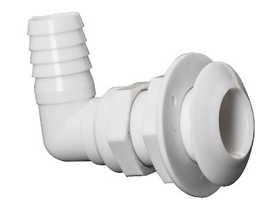 Scarico a mare a 90°