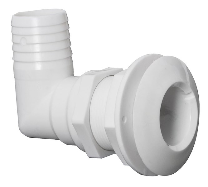 Scarico a mare a 90°