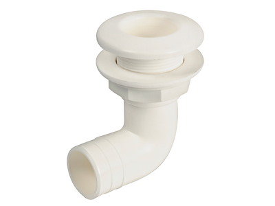 Scarico a mare con gomito 90°