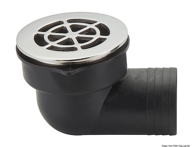 Scarichi pozzetto 90° con non-ritorno