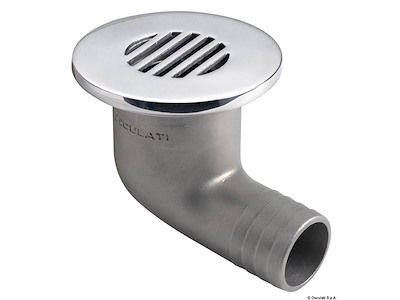 Scarico pozzetto 90° 