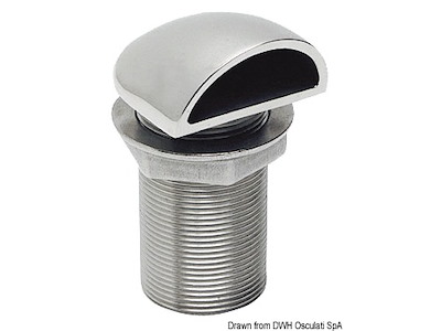 Ombrinale carenato inox