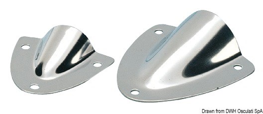 Orecchietta per protezione scarichi a mare, sfiati benzina, acqua ecc