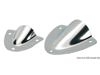 Orecchietta per protezione scarichi a mare, sfiati benzina, acqua ecc