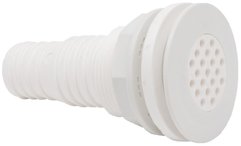 Scarico a mare 1" 1/2 con rete 