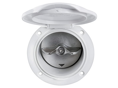 Rubinetto carburante con vano