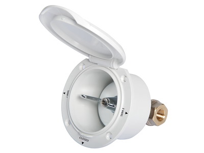 Rubinetto carburante con vano