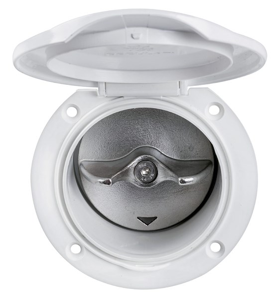 Rubinetto carburante con vano