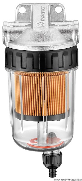 Filtro separatore acqua/carburante