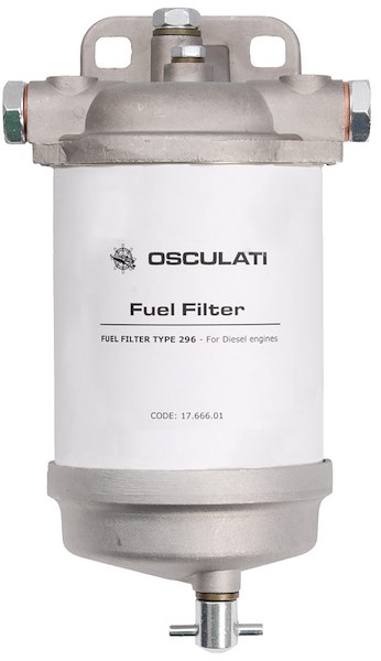 Filtro gasolio tipo CAV con spurgo