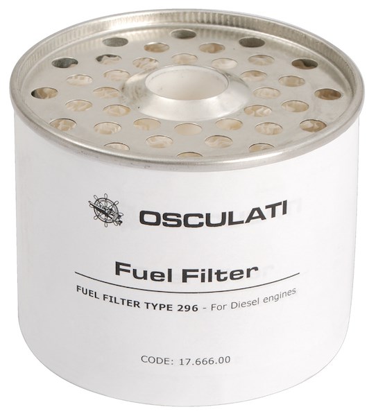 Filtro decantatore per gasolio fabbricato in alluminio pressofuso